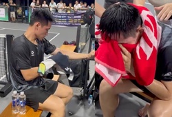 Trương Vinh Hiển bật khóc khi đăng quang giải đôi nam Pickleball