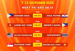 Lịch thi đấu, kênh trực tiếp Hanoi Open Pool 2025 mới nhất ngày 8/10