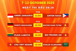 Trực tiếp Hanoi Open Pool ngày 9/10: Nguyen Anh Tuan vs Niklas Dohr