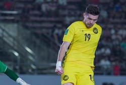 Tiền đạo nhập tịch gốc Colombia vô duyên, Malaysia vẫn thắng dễ Lào