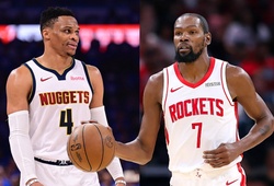 Chuyển nhượng NBA: Kevin Durant " mở lòng" tái hợp với Russell Westbrook tại Houston Rockets