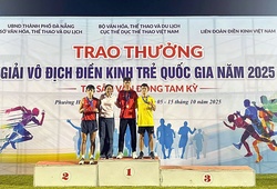 Kết quả trực tiếp Vô địch Điền kinh Trẻ quốc gia 2025 ngày 11-10