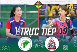 Link trực tiếp giải bóng chuyền VĐQG hôm nay: Hoá chất Đức Giang vs Tp.Hồ Chí Minh