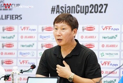 HLV Kim Sang Sik tiếc cho Tiến Linh sau thắng lợi vất vả trước Nepal