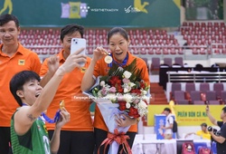 3 vai trò và dấu ấn tượng đài Ngọc Hoa trong cả 6 lần lên đỉnh bóng chuyền VĐQG của VTV BĐ Long An