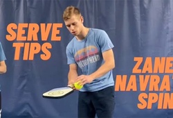 Nghệ thuật phát bóng trong Pickleball: Cách Zane Navratil định hình lại luật chơi