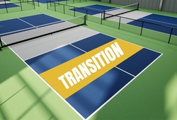 Vùng chuyển tiếp là gì? Bí mật chiến thuật giữa sân trong pickleball
