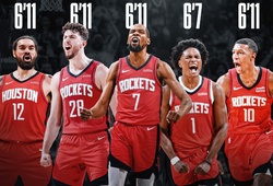 Houston Rockets trình làng một trong những đội hình xuất phát cao nhất lịch sử NBA
