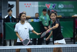 Bộ đôi nhí "Song Ngọc" gây ngỡ ngàng tại VTV A.O SMITH Pickleball Open 2025 với chức vô địch đôi nữ dưới 35 tuổi