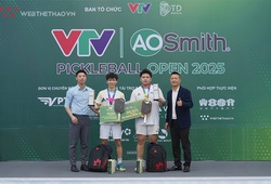 Tiến Thịnh - Văn Phúc: Cú bứt phá ngoạn mục để đăng quang VTV A.O SMITH Pickleball Open 2025