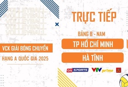 Link trực tiếp VCK bóng chuyền hạng A hôm nay: Tp.Hồ Chí Minh vs Hà Tĩnh