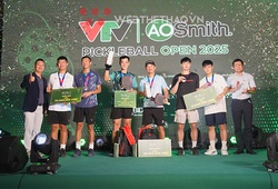 Trương Vinh Hiển và Minh Quân giành chức vô địch đôi nam Open VTV A.O SMITH Pickleball Open 2025 