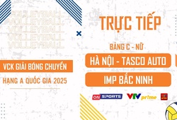 Link trực tiếp VCK bóng chuyền hạng A hôm nay: Hà Nội Tasco Auto vs IMP Bắc Ninh