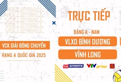 Link trực tiếp VCK bóng chuyền hạng A hôm nay: VLXD Bình Dương vs Vĩnh Long