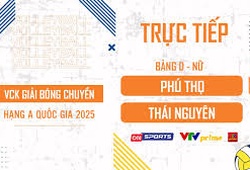 Link trực tiếp VCK bóng chuyền hạng A hôm nay: Phú Thọ vs Thái Nguyên