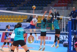 Hà Nội Tasco Auto huỷ diệt đối thủ, giành tấm vé vào bán kết giải bóng chuyền hạng A 2025