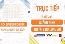 Link trực tiếp tứ kết giải bóng chuyền hạng A hôm nay: Quảng Ninh vs Trẻ VTV BĐ Long An