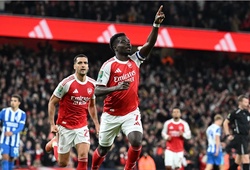 Đội hình ra sân Arsenal vs Burnley: Saliba đá cặp với Gabriel