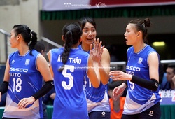 Hà Nội Tasco Auto nhận thưởng nóng sau khi đại thắng bán kết giải bóng chuyền hạng A