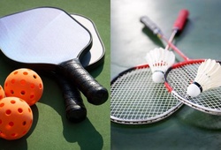 Pickleball và cầu lông: Hai môn thể thao vợt khác biệt như thế nào?