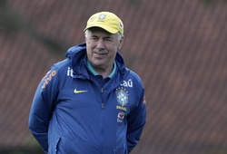 Ancelotti xác định xong 17-18 cầu thủ cho đội hình Brazil dự World Cup 2026