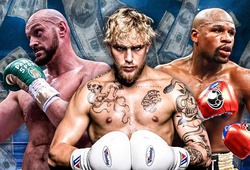 Usyk cùng Jake Paul và Tyson Fury vào top võ sỹ boxing giàu nhất