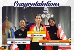 Đội hình hùng hậu điền kinh Việt Nam tranh tài ở giải Vô địch Điền kinh Trẻ Đông Nam Á 2025