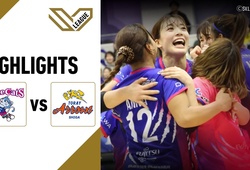 Highlight bóng chuyền VĐQG Nhật Bản: PFU BlueCats vs Torray Arrow