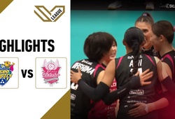 Highlight bóng chuyền VĐQG Nhật Bản: Ageo Saitama vs Victoria Himeji