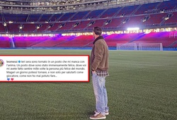 Cảm xúc dâng trào: Messi bí mật trở về Camp Nou trong đêm