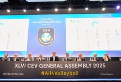 Liên đoàn bóng chuyền châu Âu họp Đại hội thứ 46 tại Paris