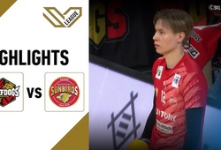 Highlight vòng 5 giải bóng chuyền VĐQG Nhật Bản: Nagoya vs Suntory Sunbirds
