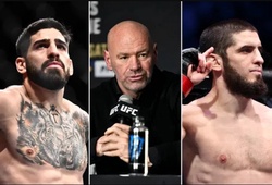 Dana White cập nhật trận siêu đấu giữa Islam Makhachev và Ilia Topuria