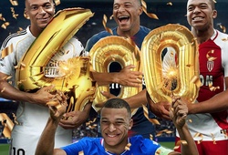 Sau 400 bàn thắng Mbappe nói về mốc... 1000 bàn cùng Ronaldo