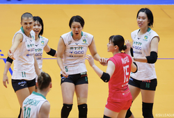 Thanh Thuý đụng độ 3 VĐV Thái Lan tại giải bóng chuyền VĐQG Nhật Bản