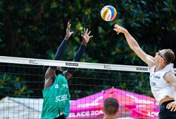 Nhà ĐKVĐ huỷ diệt đối thủ trong ngày ra quân giải bóng chuyền bãi biển VĐTG