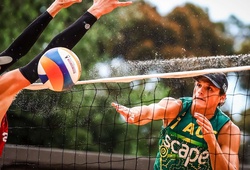 Bộ đôi chủ nhà Úc tạo cú sốc tại giải bóng chuyền bãi biển vô địch thế giới