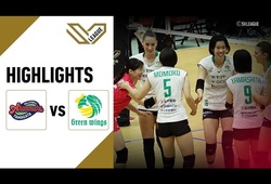 Highlight vòng 11 giải bóng chuyền VĐQG Nhật Bản: Aranmare vs Gunma Green Wings