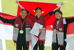 Lương Thị Khan bảo vệ thành công HCV 3.000m nữ giảI Vô địch Điền kinh Trẻ Đông Nam Á 2025