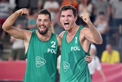 Bryl & Losiak dẫn đầu bảng E, Áo giành vé vòng loại đầu tiên tại Giải bóng chuyền bãi biển nam FIVB