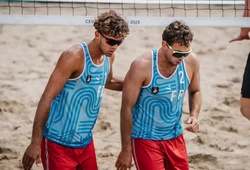Rotar & Gauthier-Rat tạo cú sốc tại Giải bóng chuyền bãi biển nam FIVB