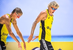 Ahman & Hellvig thăng hoa, đánh bại Bryl & Losiak để tiến vào tứ kết