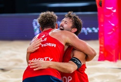 Krattiger & Dillier tạo địa chấn tại Adelaide, hạ gục hạt giống số 2 để tiến vào vòng 1/8