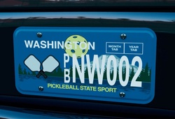 Pickleball có biển số xe riêng tại bang Washington