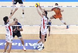 Milano áp đảo Grottazzolina, khép lại vòng 6 SuperLega bằng chiến thắng nhẹ nhàng