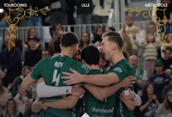 Tourcoing Bay đạt bước tiến lớn ở Ligue A bóng chuyền Pháp