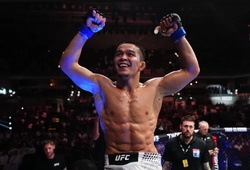 Asu Almabayev tung guillotine trên không hạ Alex Perez tại UFC Qatar