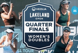 Waters – Bright và chị em nhà Kawamoto tái đấu ở chung kết đôi nữ Pickleball PPA Lakeland