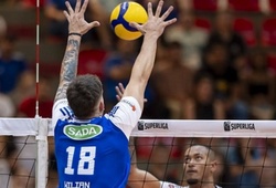 Sada Cruzeiro củng cố ngôi đầu Superliga nam sau chiến thắng Sesi Bauru