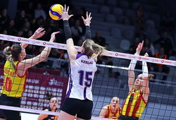 Vòng 7 giải bóng chuyền VĐQG Thổ Nhĩ Kỳ diễn ra đầy hấp dẫn